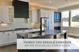 remodeling your kitchen home builders
