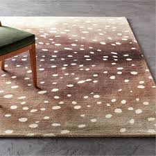 sable brown antelope handloomed rug