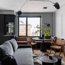 Dining Room Gray Sofa Design Ideas