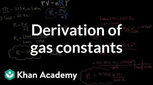 Its value depends on the units used. Derivation Of Gas Constants Using Molar Volume And Stp Video Khan Academy