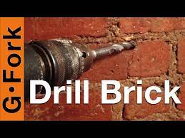 Drill Into Brick Or The Mortar