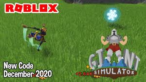 These roblox mining simulator codes for 2020 will help you out with some tokens, coins, and other free stuff. Roblox Giant Simulator New Code December 2020 Youtube