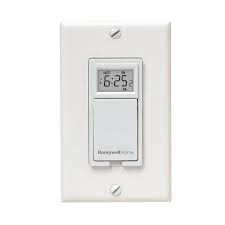 Honeywell Home 120 Volt 7 Day Programmable Indoor Light Switch Timer Rpls530a1038 U The Home Depot