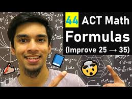44 Act Math Formulas That Helped Me