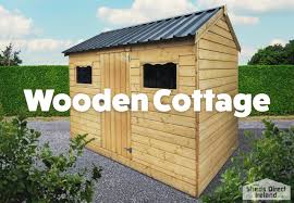wooden cote shed the por