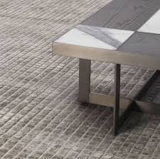 casa padrino luxury viscose carpet gray