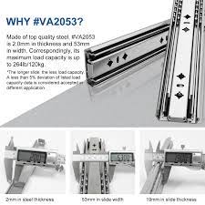 265lb heavy duty drawer slides va2053