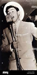 1950 's, ITALY : The italian television tycoon and politician SILVIO  BERLUSCONI ( born in 1936 ) when was singer on the cruise navy - POLITICA -  POLITICO - ritratto - prtrait -