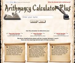 Arithmancy Calculator Plus
