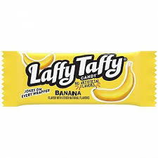wonka banana laffy taffy mini 10g