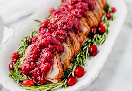 Maybe you would like to learn more about one of these? Bacon Wrapped Pork Tenderloin With Cranberry Sauce Healthy Little Peach