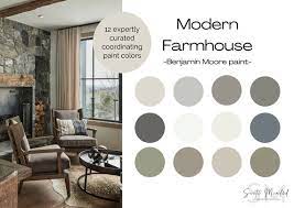 Modern Farmhouse Color Palette Benjamin