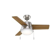 Aker 36 Inch Ceiling Fan With Led Light