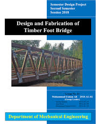 timber foot bridge