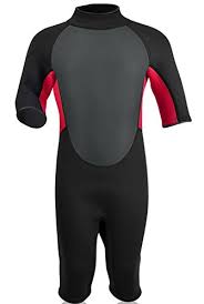 Realon Kids Wetsuit 3mm Premium Neoprene Xspan Full Back Zip Spring Suit For Girls And Boys Surfing Swimming Xl