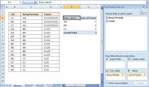 count unique distinct values in an