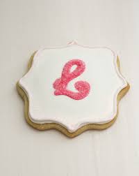 how to make monogram cookies with royal