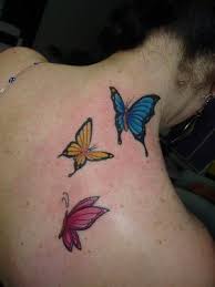 How about three butterflies or four, the butterfly tattoo still fits to the slim arm of the woman. Three Butterfly Tattoo Tattoos R Us Get Inspiration For Your New Tattoo Here Butterfly Tattoos Images Butterfly Tattoo Butterfly Tattoo Designs