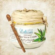 aloe vera cream cooling and soothing to