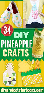 34 pineapple crafts to brighten your