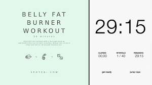 belly fat burner workout for women