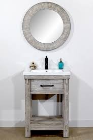 Solid Fir Single Sink Bathroom Vanity