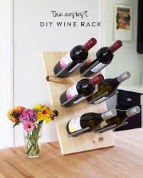 The Easiest Diy Wine Rack At Home In Love