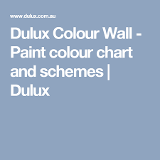Dulux Colour Wall Paint Colour Chart And Schemes Dulux