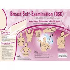 Life Form Breast Self Examination Poster