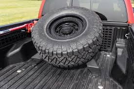 bed mount spare tire carrier