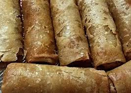 I filled these with a traditional vegetarian filling but chicken, pork or even a shrimp filling would be amazing! Simple Way To Prepare Homemade Lumpiang Shanghai Pork Spring Rolls Best Chicharrones Recipes