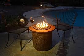 Propane Fire Pit Out Of A Flower Pot