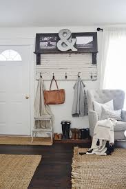 diy rustic entryway coat rack liz