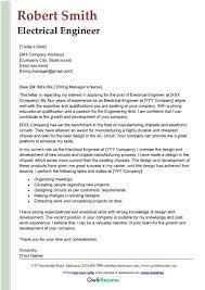 electrical engineer cover letter