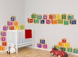 Abc S 123 S Toy Block Wall Decals
