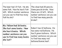 Addition 2 digit missing addends. Missing Addend Word Problems Matching Task Cards By Bilenegual Shop