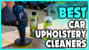 top 5 best car upholstery cleaners in