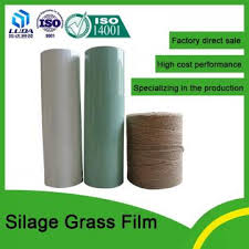 Buy Green Width Grass Silage Wrap Film Hay Bale Wrap Film For Sale
