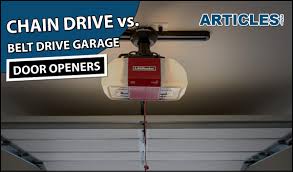 vs belt drive garage door openers