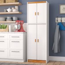 Available in 84 through 96″ high and everything in between, tall cabinets are a necessity in any kitchen! Tall Kitchen Pantry Cabinet Ideas On Foter