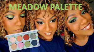 makeup addiction meadow palette green