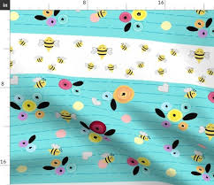honey bee border garden quilt