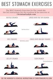 the best stomach exercises for a tight