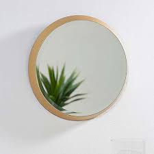 Round Gold Wall Mirror Kaleidoscope