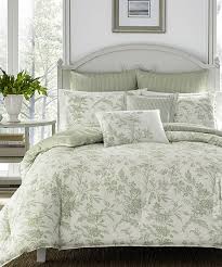 toile bedding set jade green toile