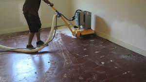 removing paint from concrete with