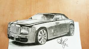 Signup for free weekly drawing tutorials please enter your email address receive free weekly tutorial in your email. How To Draw Rolls Royce Phantom How To Draw A 3d Car Amazing Facts Of Rolls Royce Youtube
