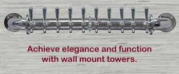 Draft Beer Tap System Wall Mount