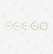 Percentage Technology Sense Pattern Round Cake Shape Ring