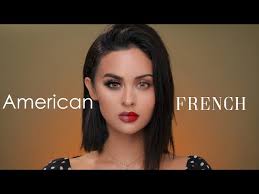 american vs french makeup tutorial